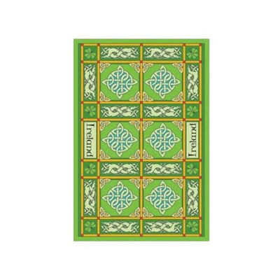 Slickblue Irish-Themed Cotton Tea Towels – with Shamrock & Celtic Designs, 26x18 Inch, 5 Styles