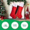 Joyfy 2 Packs 38" Christmas Stockings, Extra-Large Stockings Party Decoration for Christmas Tree Decor Holiday Decoration Present Holders Treat Bags - 4 of 4