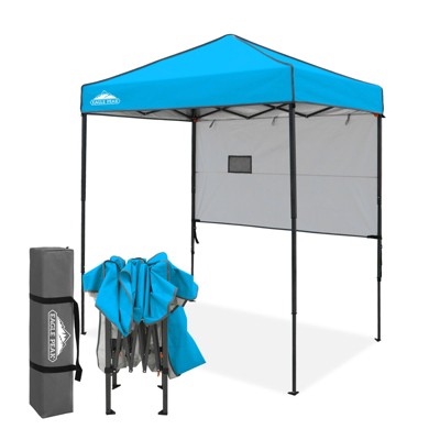 EAGLE PEAK 6'x4'Instant Pop Up Canopy with Adjustable Sun Wall
