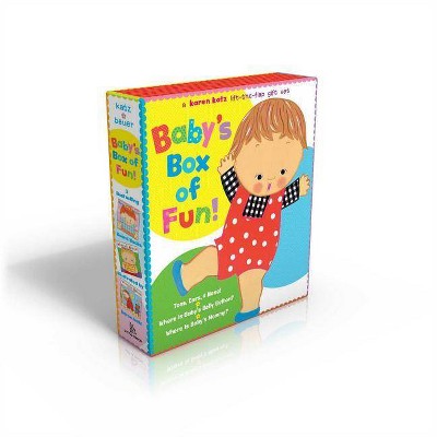 Baby's Box of Fun - by  Karen Katz & Marion Dane Bauer (Board Book)