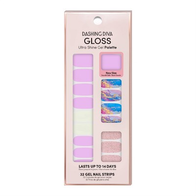 Dashing Diva Ultra Shine Gloss Gel Palette - Violet Moonstone