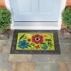 Evergreen Dallas Cowboys Indoor Outdoor Coir DoorMat - 1'4"x2'4" black - 3 of 3