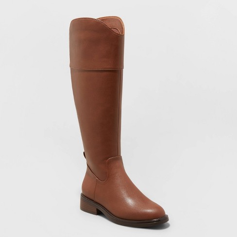 Womens tall casual store boots