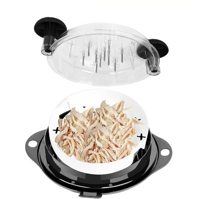 Attop Chicken Chopper, Large Meat Grinder, Chicken Breast Chopper, Suitable for Chicken, Beef, and Pork, Meat Mincer, Black
