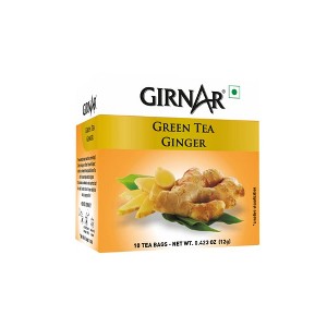 Girnar Green Tea Ginger (12G) (12g) - 1 of 4