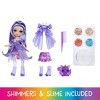 Rainbow High Rainbow Shimmers with Slime - Violet, Purple 11" Create a Rainbow Fashion Doll, Slime - 2 of 4