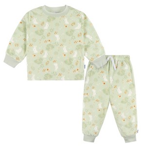 Gerber Baby and Toddler Girls' Fleece Pajamas - 2-Piece - 1 of 4