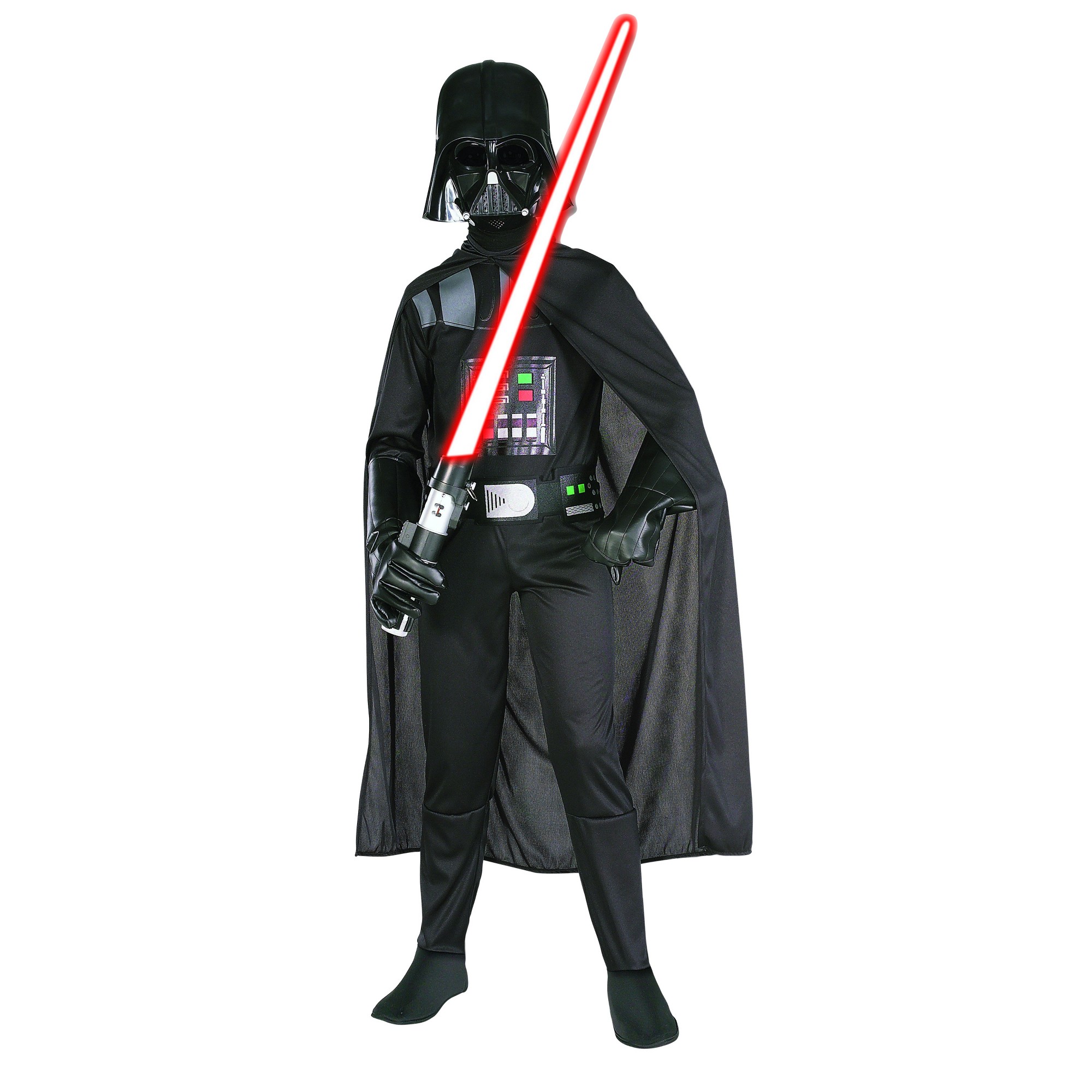 Halloween Star Wars Darth Vader Boys' Costume - Medium (7-8), Boy's, Size: Medium(7-8), Clear