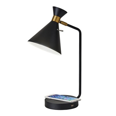 Charger discount table lamp