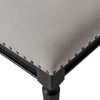 Maven Lane Elizabeth Classical Fabric Wooden Bench - 2 of 4