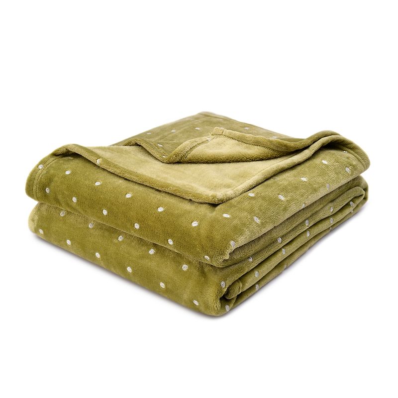 Fleece Plush Throw Blanket Medium Weight Fluffy Soft Decorative Bedding by Blue Nile Mills, 1 of 7