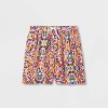 Pride Adult PH by The PHLUID Project Rainbow Woven Pull-On Shorts - Mosaic Design - 3 of 4