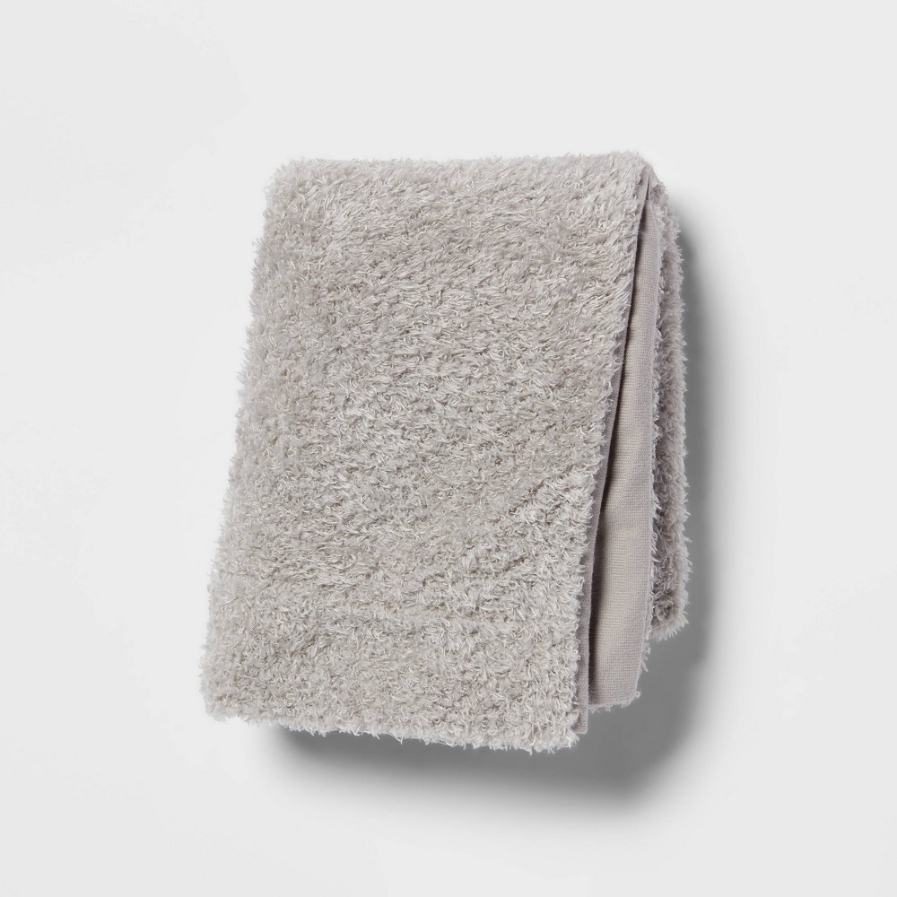 Standard Textured Pillowcase Gray - Room Essentials