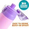 Bentology Stainless Steel 13oz Insulated Water Bottle - Reusable Spill Proof BPA-Free, Fits in Most Lunch Boxes - Keeps Drinks Colder - Pink & Purple - 4 of 4