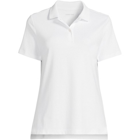 Women's Long Sleeve Feminine Fit Interlock Polo Shirt