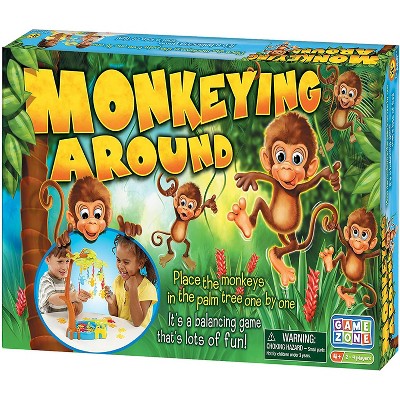 Game Zone Monkeying Around Multiplayer Tabletop Balancing Game for Children ages 4 and above