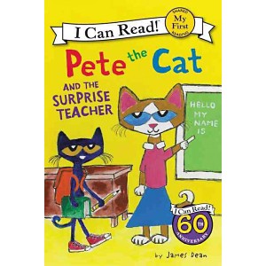 Pete the Cat and the Surprise Teacher (Paperback) (James Dean) - 1 of 1
