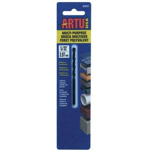 ARTU 5/32 in. X 3-1/8 in. L Tungsten Carbide Tipped Drill Bit Straight Shank 1 pc - 1 of 3