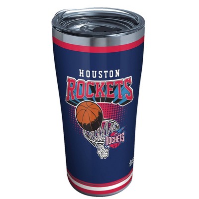 NBA Houston Rockets 20oz Retro Stainless Steel Tumbler with Lid