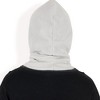 Anna-Kaci Men's Fleece Hooded Neck Warmer with Adjustable Drawstrings and Full Face Coverage for Cold Weather - 4 of 4
