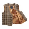 Gioberti Boy's 3pc Tweed Vest with Matching Cap and Bow Tie - 3 of 4