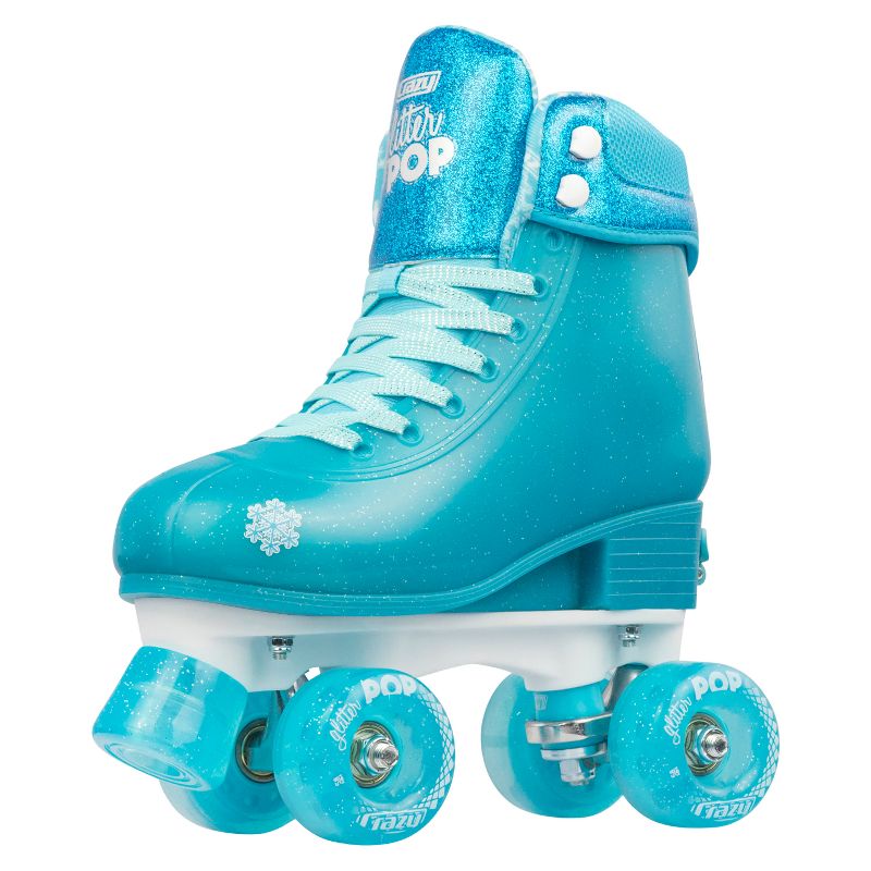 Crazy Skates Adjustable Roller Skates For Girls - Glitter Pop Collection - Size Adjustable To Fit Four Sizes, 1 of 7
