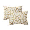 VCNY 3pc King Panther Boho Medallion Comforter Set Gold: Hypoallergenic, Microfiber, Machine Washable - 4 of 4