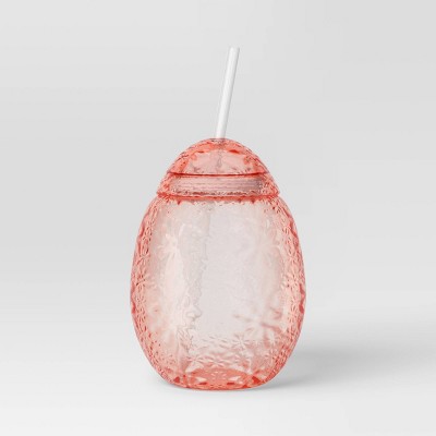 20oz Figural Egg Tumbler Pink - Room Essentials™