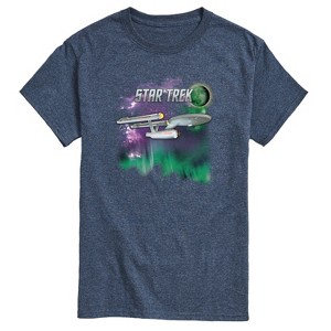 Men's - Star Trek - Enterprise Northern Lights Short Sleeve Graphic T-Shirt - 1 of 4