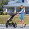 2 in1 Baby Stroller, High Landscape Infant Stroller, Reversible Bassinet Pram Stroller, Pushchair Adjustable Backrest - 2 of 4
