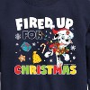 Boys' - Paw Patrol - Fired Up For Christmas Graphic Long Sleeve Fleece Sweatshirt - 2 of 4