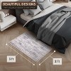 Sorbus 2 ft x 3 ft Entry Mat Rug for Entryway, Machine Washable, Non-Slip, Vintage Rug - 4 of 4