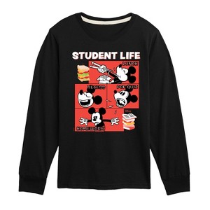 Boys' - Disney - Student Life Long Sleeve Graphic T-Shirt - 1 of 4