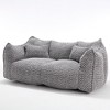 CAVINAS Bean Bag Chair,Beanbag Chair with Highly Resilient Foam,Lounge Sofa for Couples,Large Comfy Couch for Living Room Bedroom - 4 of 4