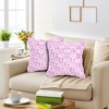 REGALWOVEN Daisy Decorative Cute Floral Embroidery Flower Pattern Cushion Covers Pack of 2 - 2 of 4