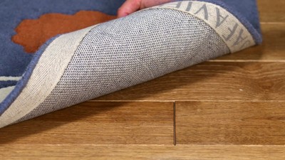 Handmade Black Wool and Viscose Tufted Round Rug 6' x 6'