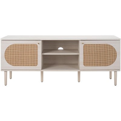 Claude 2 Door 2 Shelf Media Stan - Safavieh