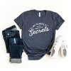 Simply Sage Market Women's My Plants Know All My Secrets Short Sleeve Graphic Tee - 3 of 4