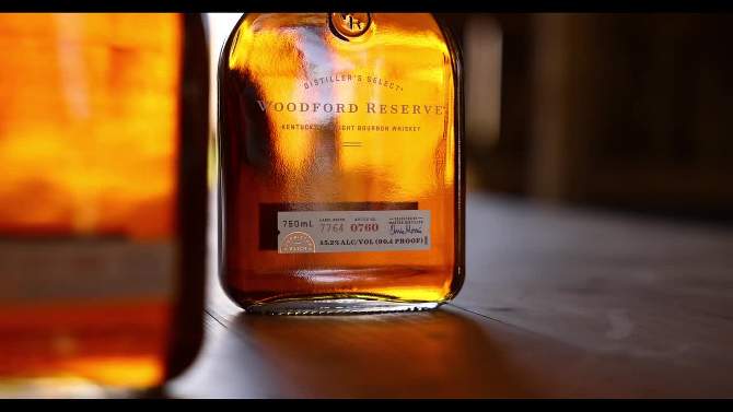 Woodford Reserve Kentucky Straight Rye Whiskey - 750ml Bottle, 2 of 8, play video
