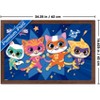 Trends International Disney Jr. SuperKitties (2023) - Heroes Framed Wall Poster Prints - 3 of 4