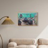 Art Remedy Monet - Departure of the boats Etretat Classic Monet Art Prints Framed - 2 of 4