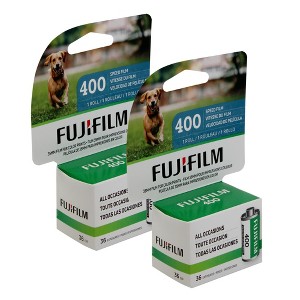 FUJIFILM 400 Color Negative Film (35mm Roll Film, 36 Exposures) - 2 Pack - 1 of 4