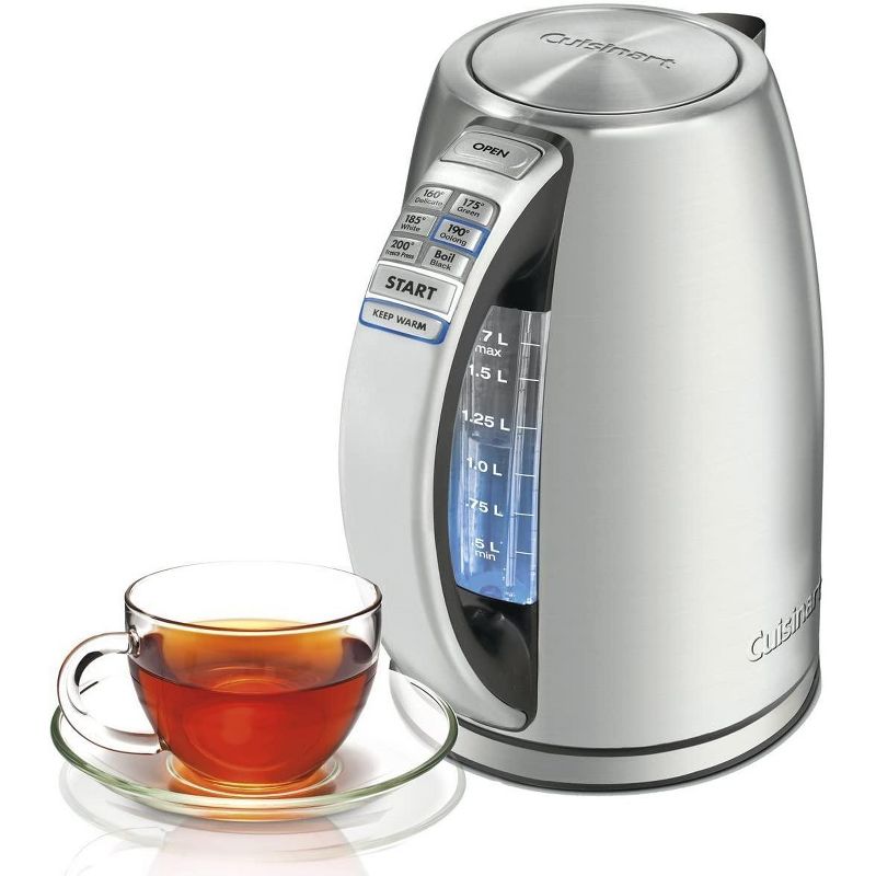 Cuisinart CPK-17FR 1.7 Liter Cordless Electric Kettle, Silver - Certified Refurbished, 2 of 4