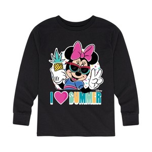 Boys' - Disney - I Heart Summer Long Sleeve Graphic T-Shirt - 1 of 4