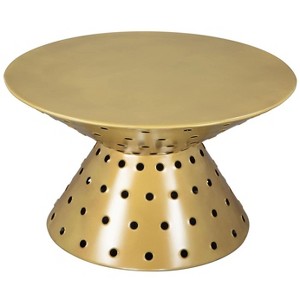 Zuo Electron Coffee Table Gold - 1 of 4