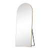 Full-Length Mirror with a Sleek Aluminum Alloy Frame and Right-Angled Arch Layout - 3 of 4
