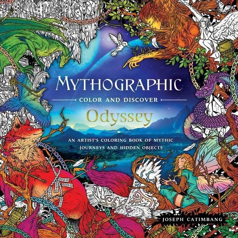 Download Mythographic Color And Discover Odyssey By Joseph Catimbang Paperback Target