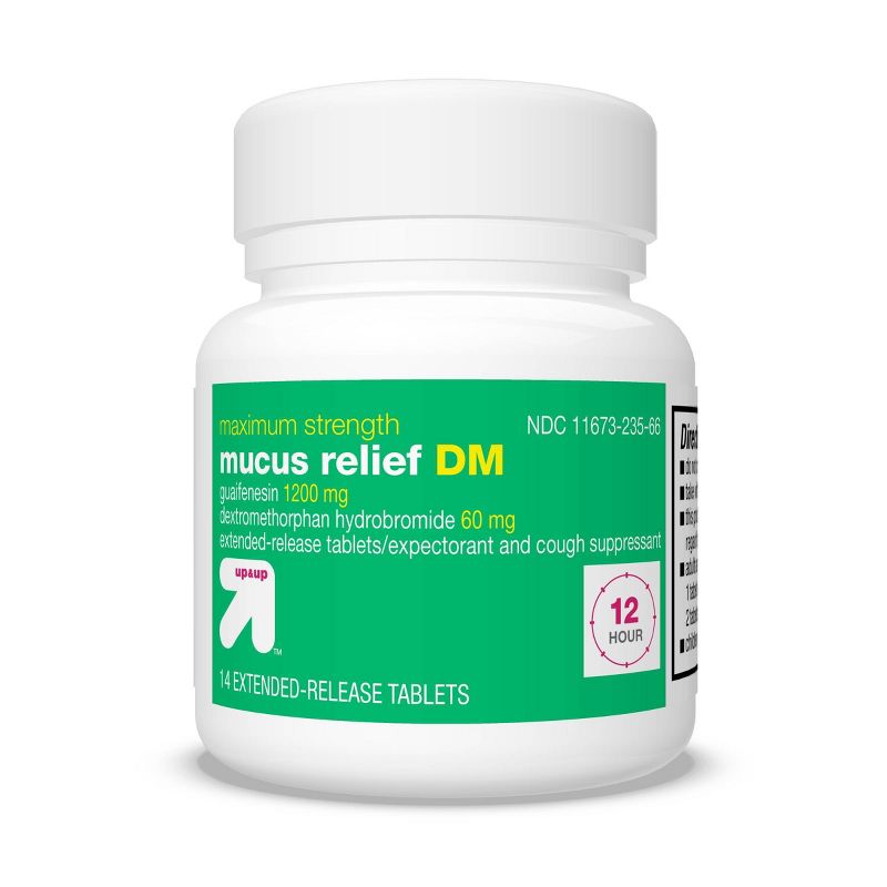 Maximum Strength Mucus Relief DM Tablets - up & up™, 6 of 11
