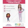 Dreamworks Gabby's Dollhouse Pandy Paws Cakey Cat MerCat Girls Thermal T-Shirt Pants Toddler to Big Kid - 2 of 4