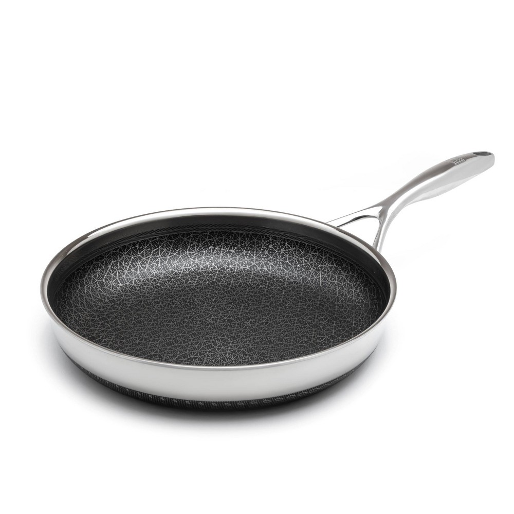 Livwell Brands Diamond Clad 12' Hybrid Nonstick Stainless Steel Fry Pan